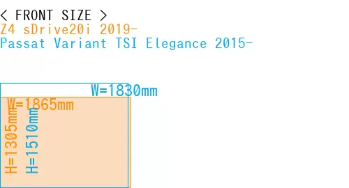 #Z4 sDrive20i 2019- + Passat Variant TSI Elegance 2015-
